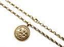 9ct St.George Pendant & Chain