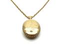 9ct Yellow Gold Oval Locket & Chain