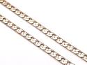 9ct Yellow Gold Square Curb Necklet