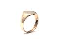 9ct Yellow Gold Oval Signet Ring K