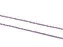 9ct White Gold Spiga Chain 18 Inch