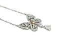 Silver CZ Butterfly Necklet