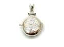 Silver Ruby Pearl & Marcasite Locket