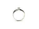 9ct White Gold Diamond Solitaire Ring