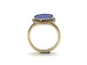 9ct Yellow Gold Lapis Lazuli Ring