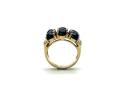 9ct Yellow Gold Sapphire & Diamond Ring