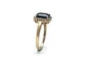 9ct Yellow Gold Sapphire & Diamond Ring