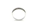 9ct White Gold Diamond Pave Ring