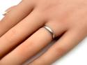 18ct White Gold Wedding Ring