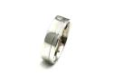 9ct White Gold Diamond Wedding Ring