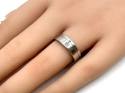 9ct White Gold Diamond Wedding Ring