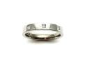 Palladium Diamond Wedding Ring