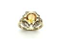 9ct Yellow Gold Citrine & Topaz Ring