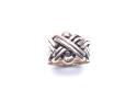 9ct Rose Gold 8 Band Puzzle Ring