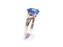 9ct Yellow Gold Apatite Solitaire Ring