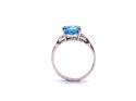 9ct Yellow Gold Apatite Solitaire Ring