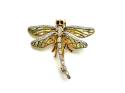 18ct Ruby & Diamond Dragonfly Pendant or Brooch