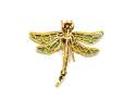 18ct Ruby & Diamond Dragonfly Pendant or Brooch