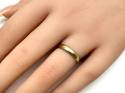 9ct Yellow Gold Patterned Wedding Ring