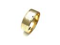 9ct Yellow Gold Patterned Wedding Ring