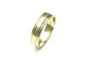 9ct Yellow Gold Patterned Wedding Ring