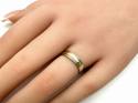 9ct Yellow Gold Patterned Wedding Ring