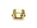 9ct Yellow Gold Patterned Wedding Ring