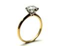 18ct Yellow Gold Diamond Solitaire Ring 1.53ct