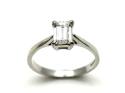 Platinum Diamond Solitaire Ring