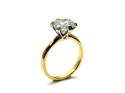 18ct Yellow Gold Diamond Solitaire Ring 3.01ct