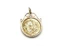 9ct Yellow Gold St George Pendant