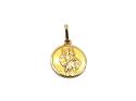 9ct Yellow Gold St Christopher Pendant