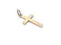 9ct Yellow Gold Patterned Cross