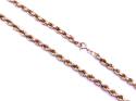 9ct Yellow Gold Rope Chain 20 Inch