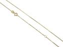 9ct Yellow Gold Fine Trace Chain