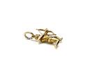 9ct Yellow Gold Archer Charm