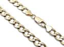 9ct Yellow Gold Flat Curb Chain