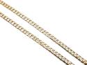 9ct Yellow Gold Flat Curb Chain