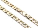 9ct Yellow Gold Flat Curb Chain