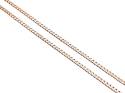 9ct Rose Gold Flat Curb Chain