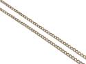 9ct Yellow Gold Flat Curb Chain & T Bar