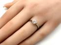 Platinum Diamond Solitaire Ring