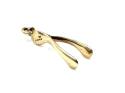 9ct Yellow Gold Wishbone Pendant