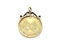 9ct Yellow Gold Royal Memorial Pendant