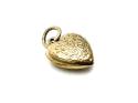 9ct Yellow Gold Heart Charm