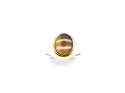 9ct Yellow Gold Tiger's eye Signet Ring