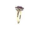 9ct Yellow Gold Ruby & Diamond Ring