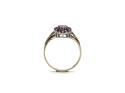 9ct Yellow Gold Ruby & Diamond Ring