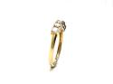 18ct Yellow Gold CZ 5 Stone Ring