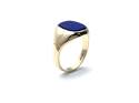 9ct Yellow Gold Lapis Lazuli Ring